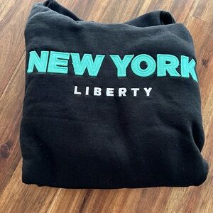 NWT WNBA New York Liberty hoodie sweatshirt, small